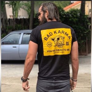 High Dive Apparel Bad Karma You’re Dead to Me Graphic Tee